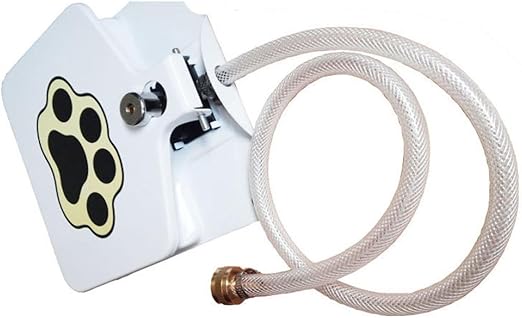 outdoor dog water fountain hose