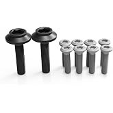 Apotamty 8E0407643A Wheel Hub Bearing Axle Bolt Set WHT000237A Compatible with Audi A4 Quattro A5 A6 A7 A8 Q5 R8 Porsche Macan(2 Pcs)