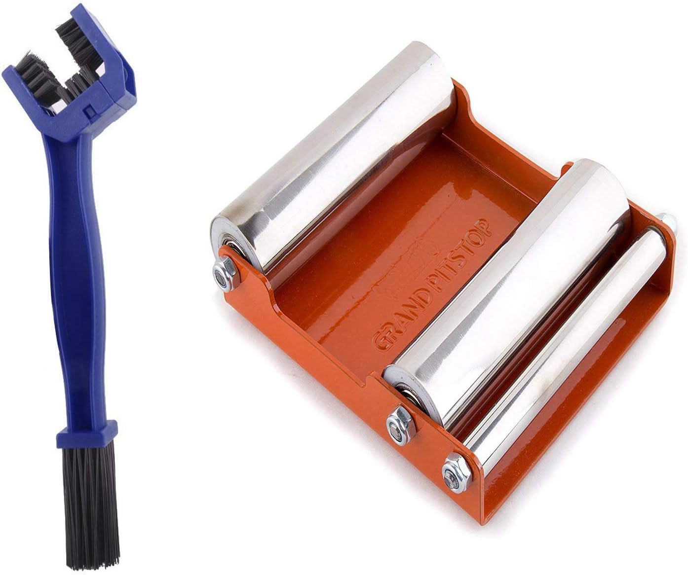 GrandPitstop Motorcycle Wheel Cleaning Roller stand for Tyre cleaning