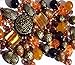 Approx X 400 Jewelry Making Beads Mix Starter Kit for Beginners in Purple Gold & Green Jewelry Findings