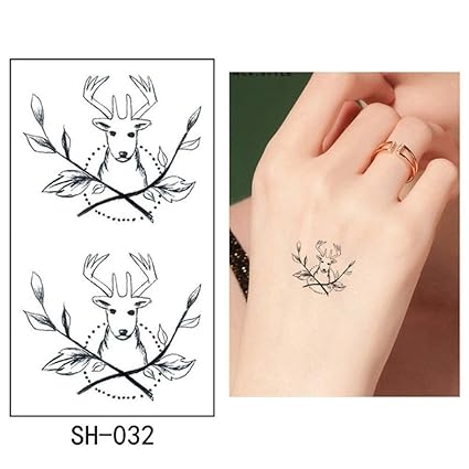 Adgkitb 5pcs Tatouage Temporaire Tatouage Oiseau Imperméable