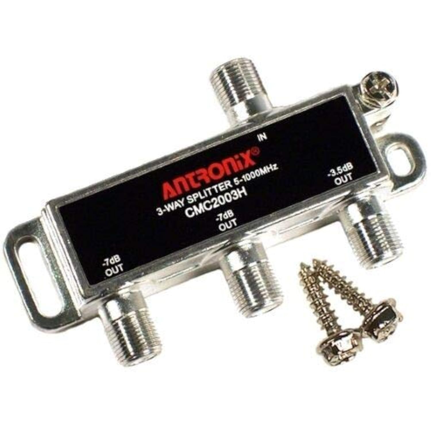 Antronix CMC2003H-A 3-Way Horizontal Splitter