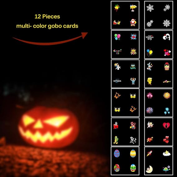 ONEVER Proyector LED Linterna Navidad Linterna portátil ...