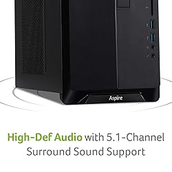 Acer Aspire TC-390-UA92 Desktop, AMD Ryzen 5 3400G