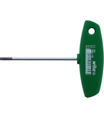Wiha 36422 Torx T-Handle Ergo Grip, T20 x 200mm - Star Drive