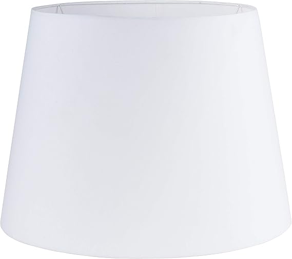 Extra Large Modern Tapered Table/Floor Lamp Light Shade in a White