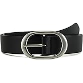 Tanpie Fashion Women's Faux Leather Belts Ladies Waist Belt with Pin Buckle for Jeans Pants 1.26" Width