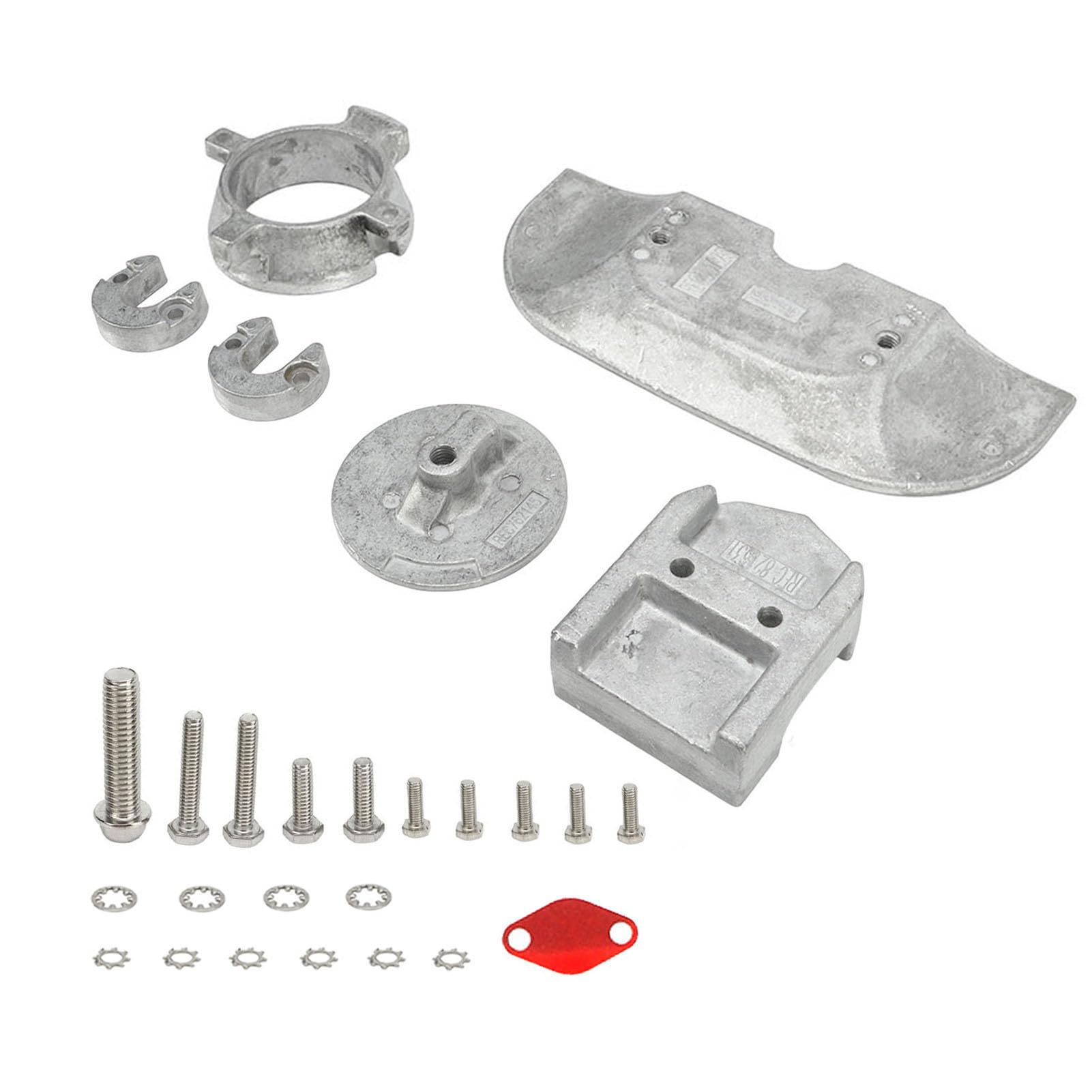 Aluminium Anode Kit for Mercruiser Alpha One Generation 2 Sterndrives, 888756Q01, High Strength, Rustproof