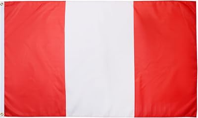 AZ FLAG Peru Without Arms Flag 3x5 ft 100D Polyester Two Brass Grommets