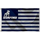 Samford Bulldogs American Stripes Nation Flag
