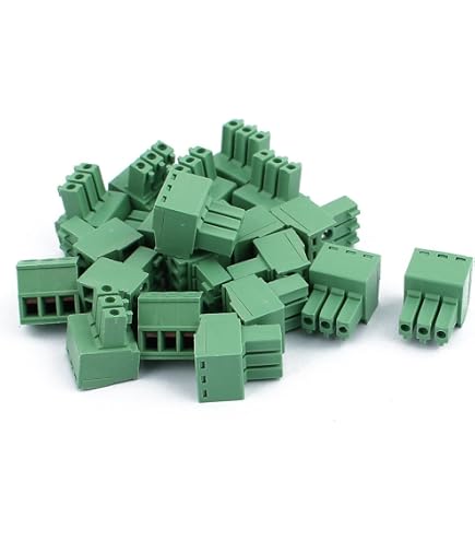 20 Borniers à Vis Pour PCB - Modèle KF2EDGK, Pas 3.5mm, 2 Broches, 300V (neuf Par Uxcell)