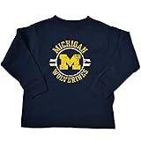 NCAA Michigan Wolverines Toddler Long Sleeve Tee, 4