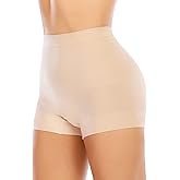 Werena Seamless Shaping Boyshorts Panties for Women Slip Shorts Under Dress Shapewear Shorts Tummy Control Underwear