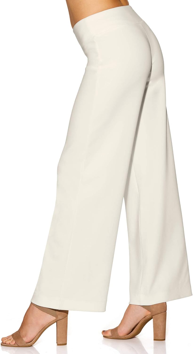 Boston Proper Women's Wrinkle-Resistant Solid Color Knit Palazzo Pant at  Women’s Clothing store