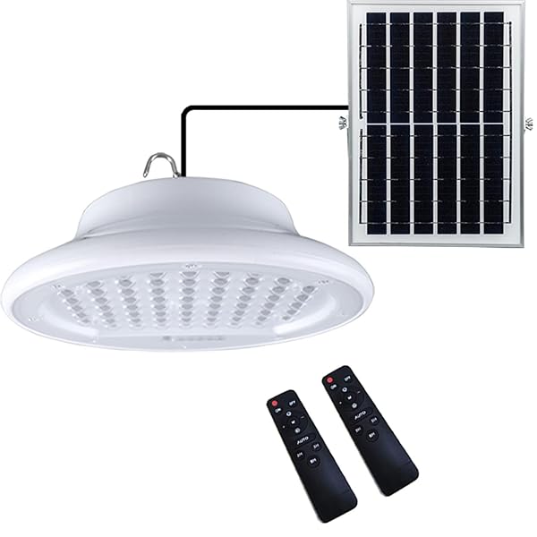 HULPPRE SOLAR SHED LIGHT-DAYTIME OR NIGHT,96LEDS BRIGHTER WHITE...