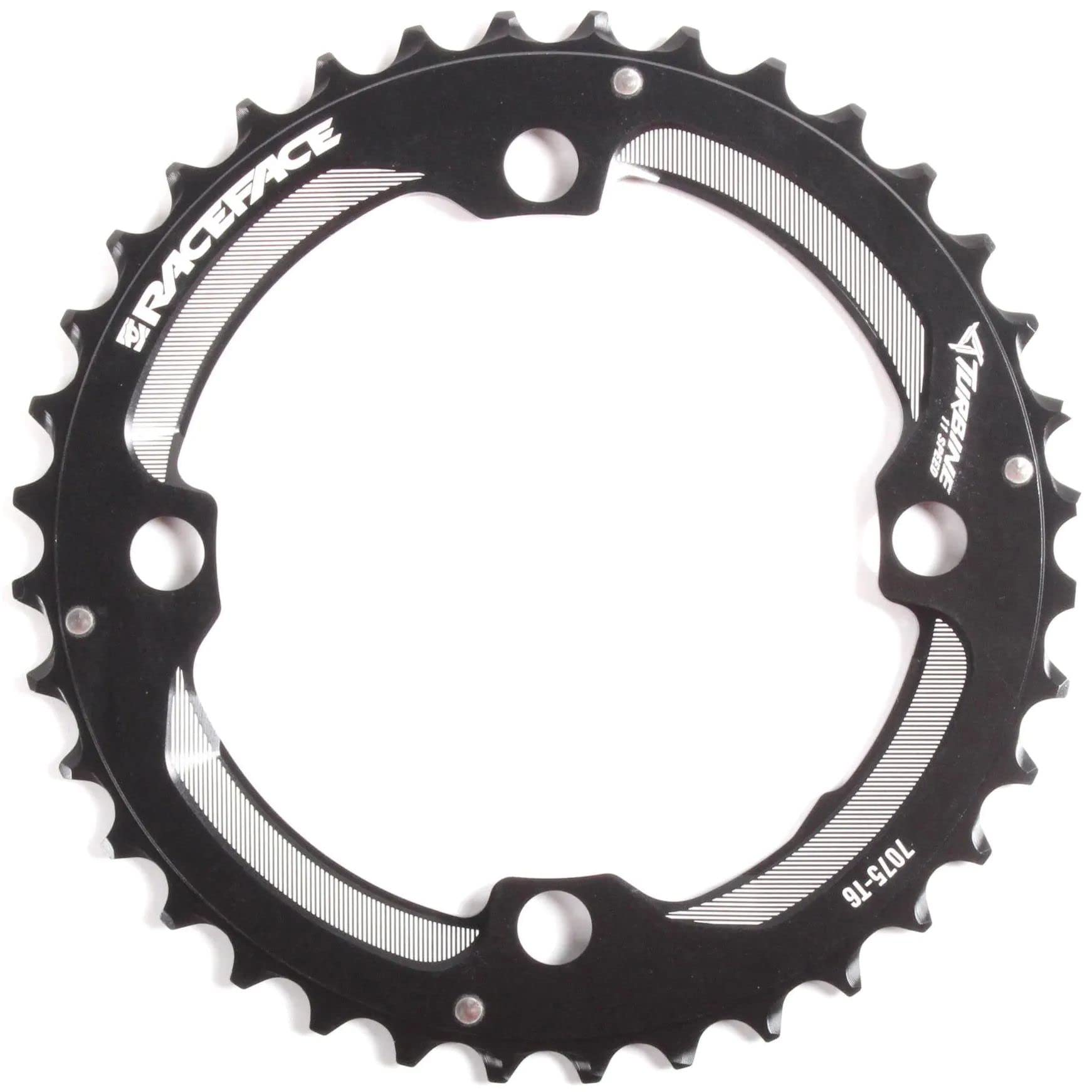 Race Face Turbine Chain Ring 104 BCD 11 Speed Black Version 36T 2017 Chain Ring