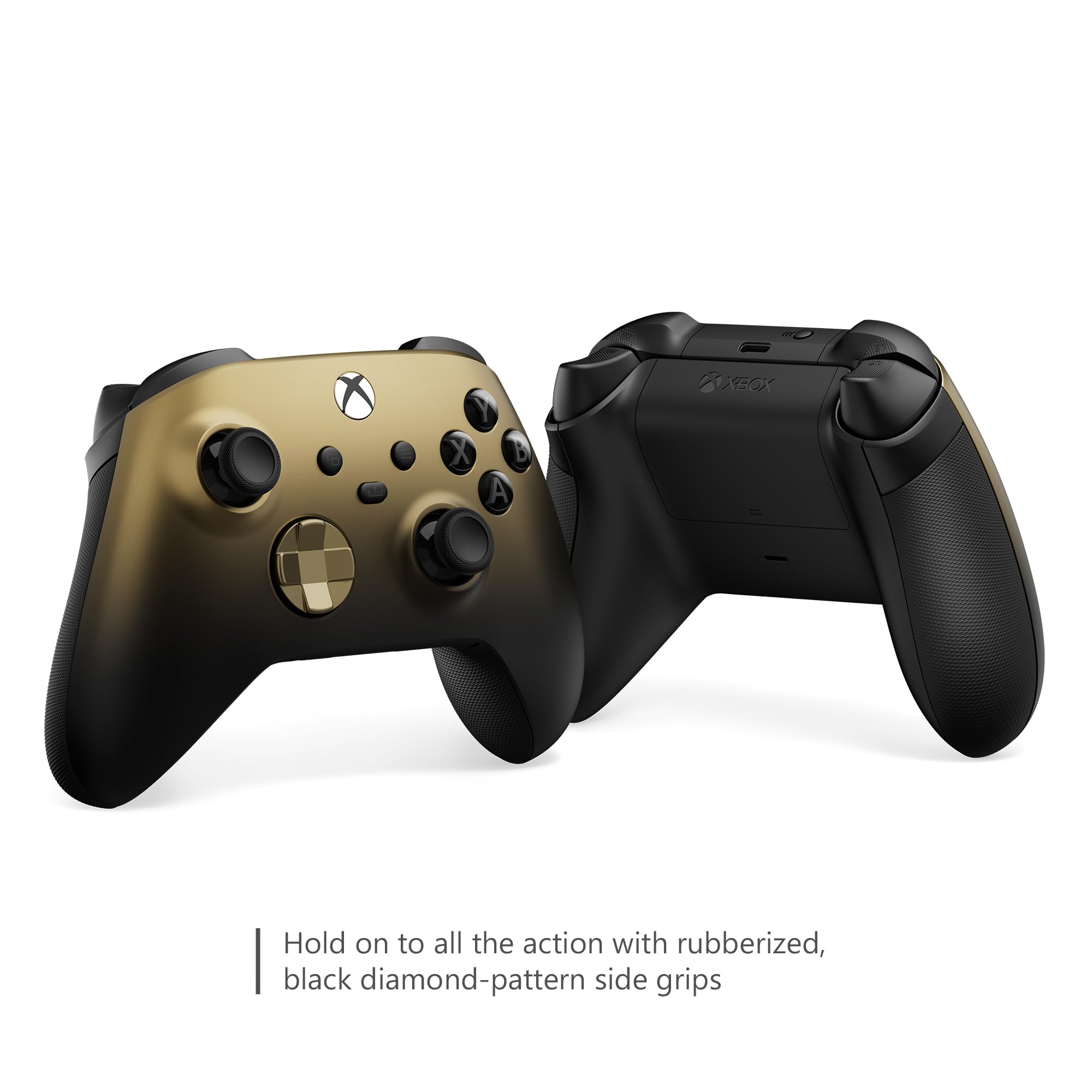 Xbox Special Edition Wireless Gaming Controller – Gold Shadow – Xbox Series X|S, Xbox One, Windows PC, Android, and iOS