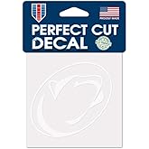 NCAA Penn State Nittany Lions 4x4 Perfect Cut White Decal, One Size, Team Color