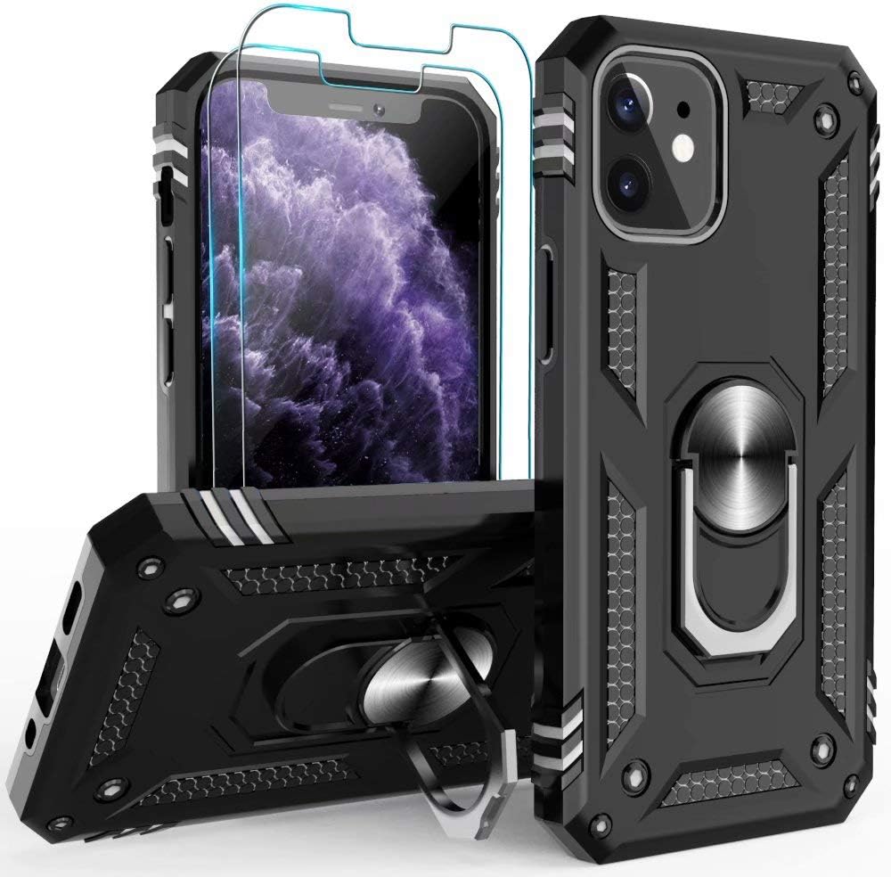 Huawei Honor 9 Flip Case, Profer [Kingstand] Luxury PU Leather [Full Body] Wallet Case Cover with [Card Slots] & [Stand] For Huawei Honor 9 (Black)