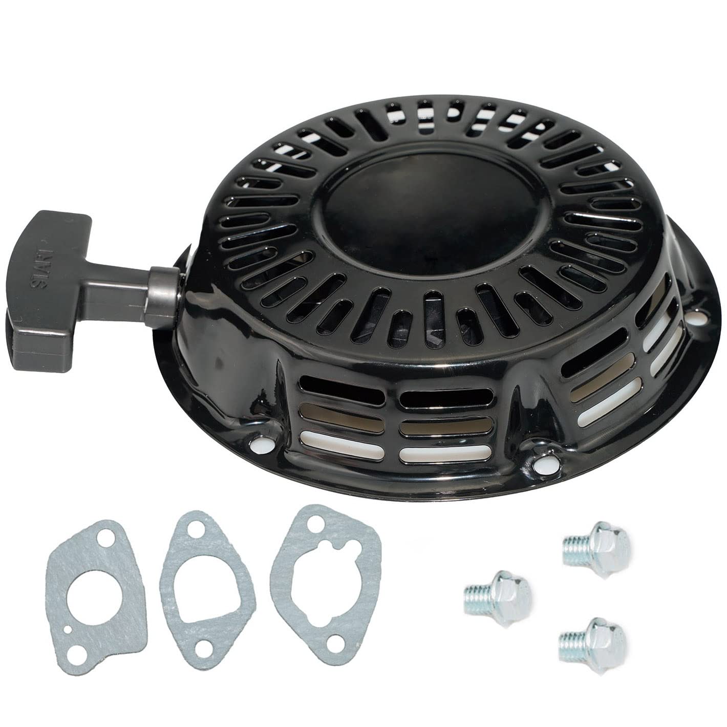 Photo 1 of HZ Black Pull Start Recoil Starter Assembly for Honda GX120 GX160 GX200 Harbor Freight Predator 212 Engine