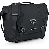 Osprey Daylite 12L Messenger Bag - Durable Crossbody Shoulder Bag with Laptop Sleeve and Bottle Pocket