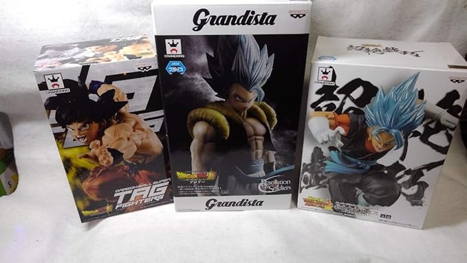 Amazon ドラゴンボール超 ゴジータ ベジット 孫悟空 3体セット フィギュア ドール 通販