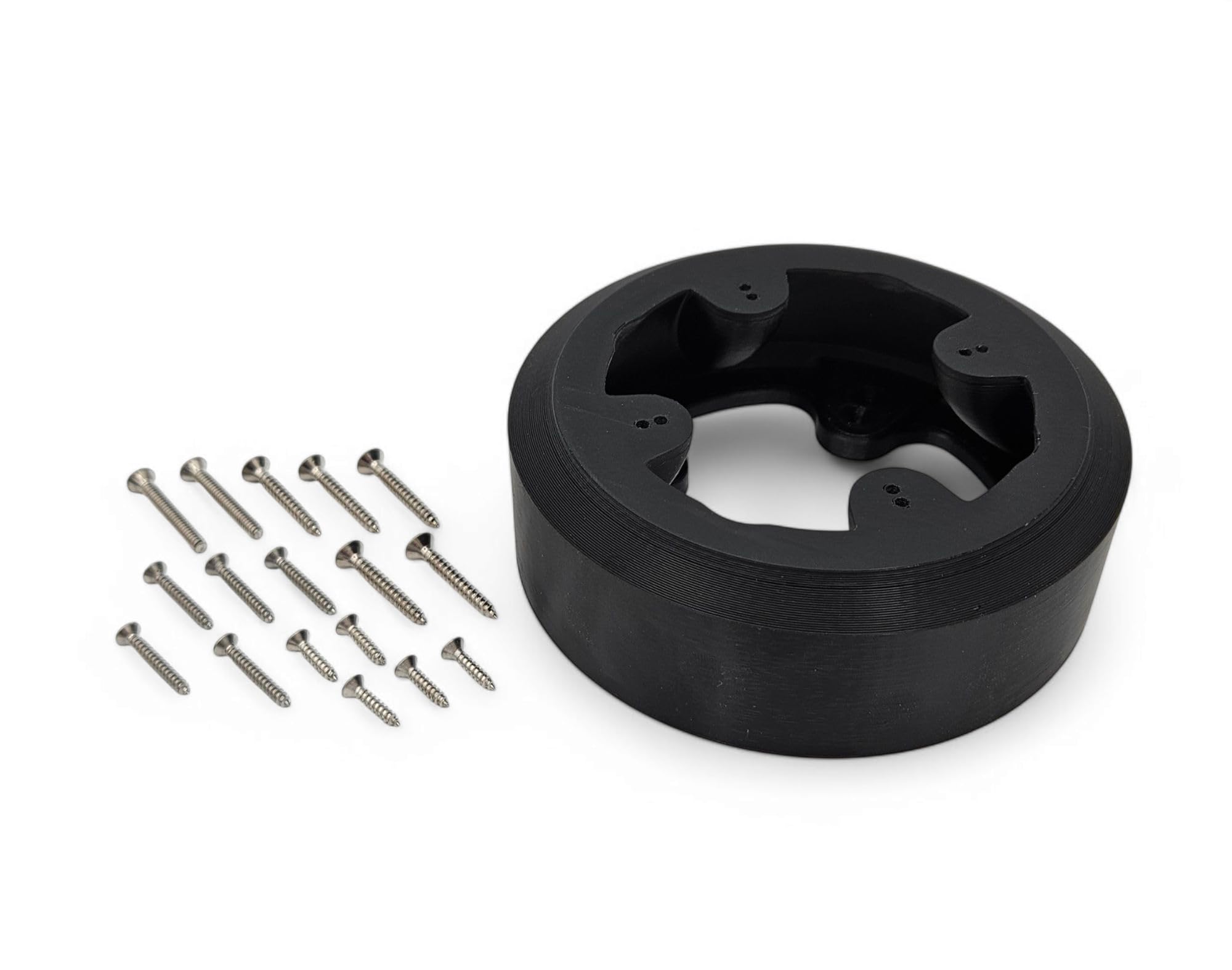 Photo 1 of Junction Box Extension Tube for Unifi Turret Cameras (G5, G6, AI) (Black, 1.5")