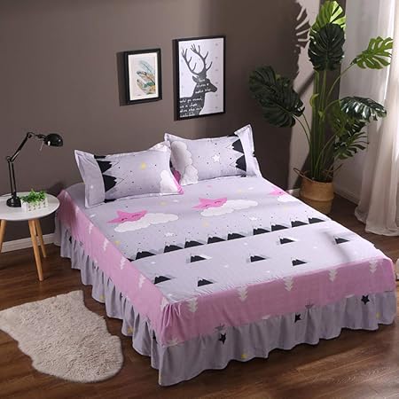 huyiming Utilizado para la Falda de Cama Antideslizante de ...