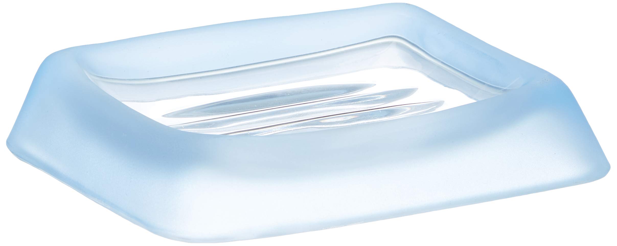 Spirella Desk Accessory LEVEL Soap Dish Blue 1208633, White, Standard