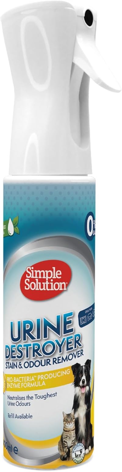 Simple Solution Urine Destroyer 400ml Pro-bacteria Spray Eco-Friendly
