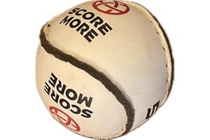 GAA SCÓR-MÓR Hurley Training Ball/Sliotars - Size 5 - White