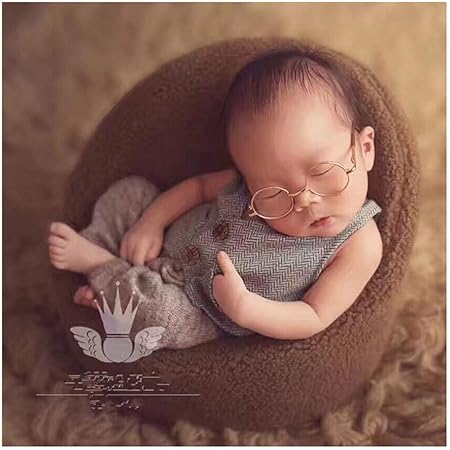 Chaleco Para Bebe Recien Nacido Accesorio Para Fotografia Chaleco De Moda Para Ninos Y Ninas Sesion De Fotografia Mensual 0 2 Meses Amazon Es Electronica