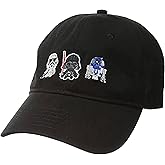 Star Wars Dad Hat, Darth Vader, R2-D2 and Stormtrooper Cotton Adult Baseball Cap with Curved Brim
