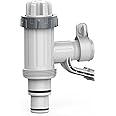 SUMMERBUDDY Pool Hose Adapter for Above Ground Swimming Pool, Pool Replacement Parts with Plunger Valve and Pool Pipe Holder Pool Pump Parts (1 Pack)