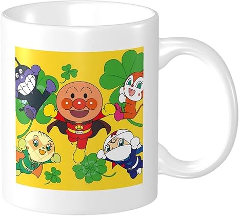 Amazon Co Jp それいけ アンパンマン 6 人気の マグカップ 陶磁器のコップ 耐高温 軽量 コーヒーカップ オフィス カフェマグ 健康衛生 湯飲み 朝食カップ おしゃれ キャラクター 贈り物 ホーム キッチン