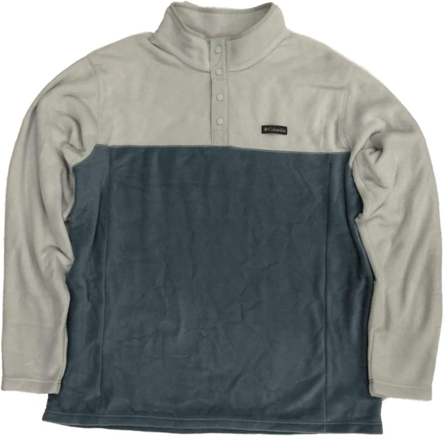 grey columbia fleece jacket