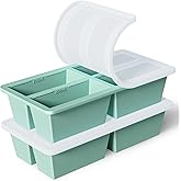 Silicone Freezer Tray for Sauce Cube: FDDAI Super Prep Freezing Tray for Souped Storage - Freeze 125mL 250mL Broth Soup Portion
