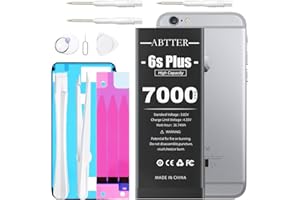 ABTTER Upgrade Battery for 6s Plus, (2023 New Version) Ultra High Capacity Replacement Battery for 6s Plus A1634,A1687,A1699 with Complete Repair Tools Kits.
