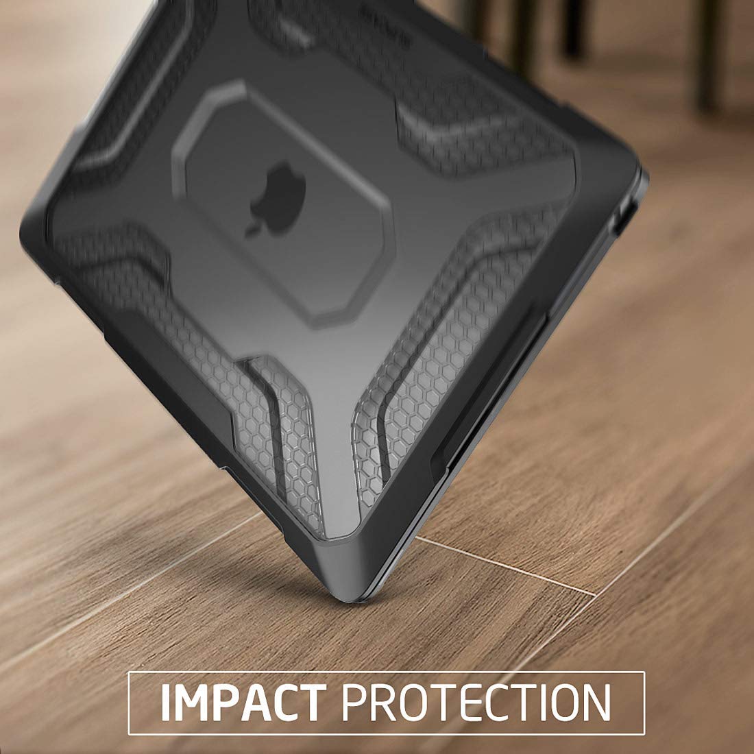 SUPCASE Unicorn Beetle Case for MacBook Pro 13 Inch (2022-2016) M2 M1 | A2338 A2251 A2289 A1706 A1708 A1989 A2159 | Slim Rubberized TPU Bumper Cover | with Touch Bar and Touch ID | Black