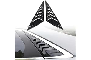 ITrims Car Accessories for Hyundai Elantra 2024 2025 Exterior Rear Window Louver Shutter Cover Overlay Styling Decoration Sti