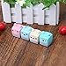 Forgun Mini Kawaii Cartoon Candy Colored Pencil Sharpener for School Supplies