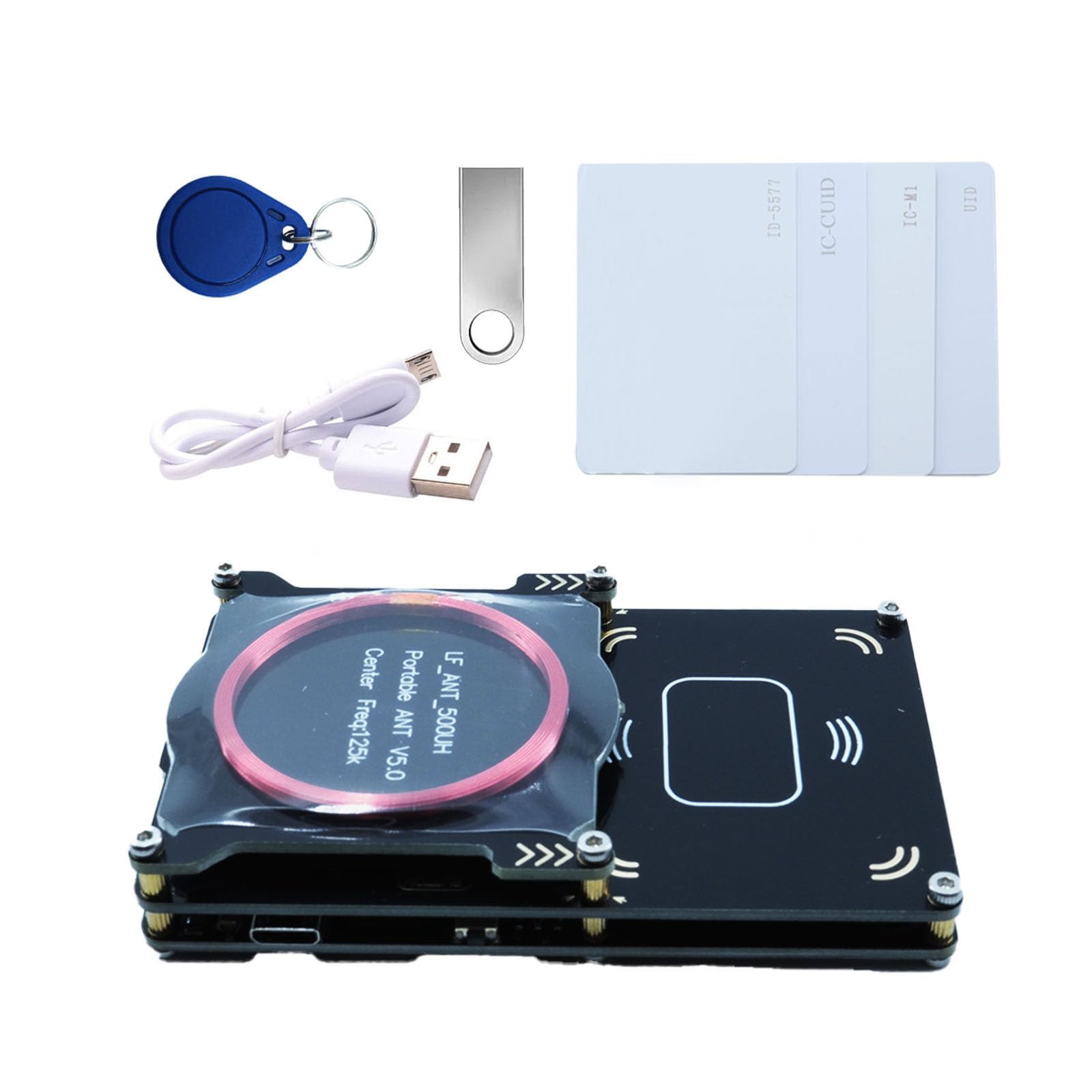 Photo 1 of ** FOR PARTS ONLY **
Edinruis Proxmark3 Easy V5.0 512M Memory (RFID Reader Writer Proxmark3 IC ID Card RFID Copier Duplicator Integrated Antenna Decryptor Support LF 125Khz and HF 13.56Mhz Frequency)