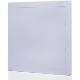 Suteck Access Panel for Drywall 18 x 18 Inch, Ceiling&amp;Plumbing Access Door | Heavy Durable Reinforced Plastic Wall Cover, Removable Hinged Construction, Easy to Install and Paint