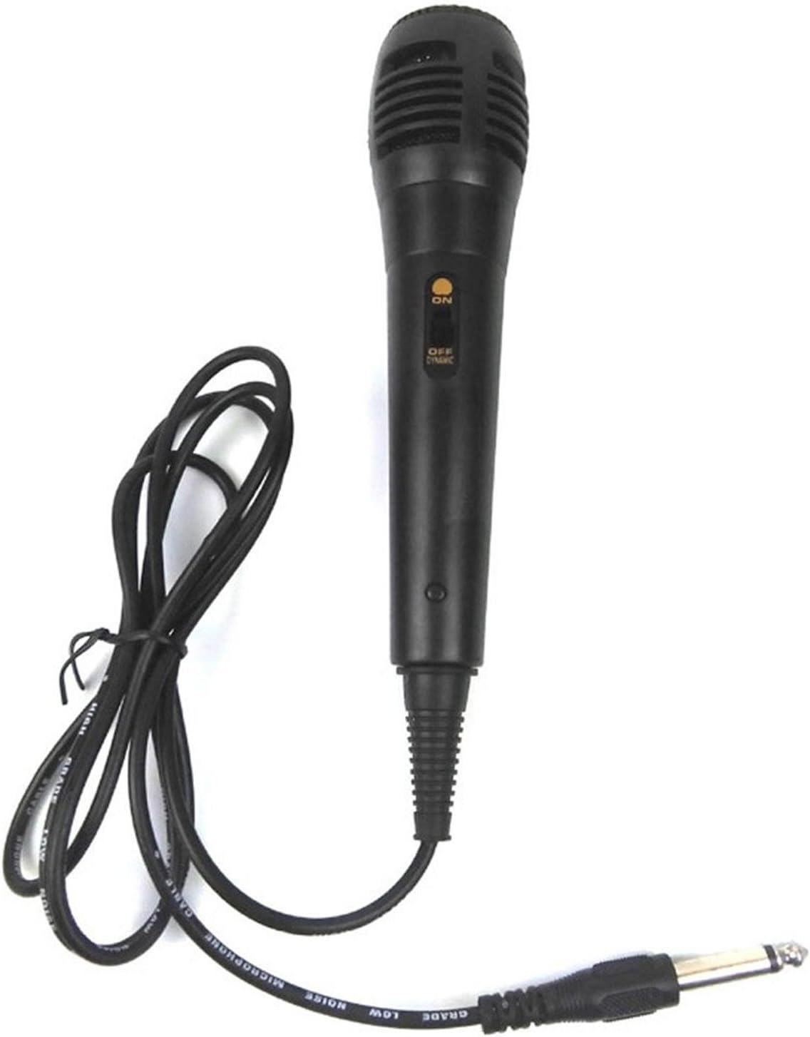 Singing Machine Unidirectional Dynamic Microphone with 5 Ft. Cord: Home Audio & Theater