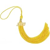 TecUnite 2026 Graduation Tassel with Year Charm for Summer Graduation Trade School Community College Nursing School Graduates Ceremony Cap Tassel Accessories(Gold)