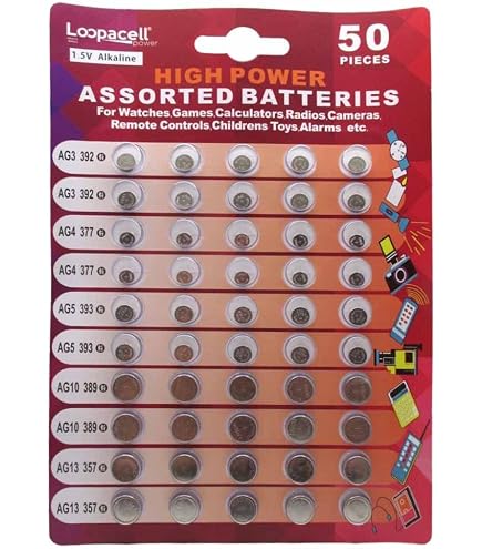 List Of Button Battery Sizes