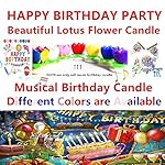 2 Pieces Music Birthday Candle (COLORFUL 2 PACK)