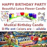 2 Pieces Music Birthday Candle (COLORFUL 2 PACK)