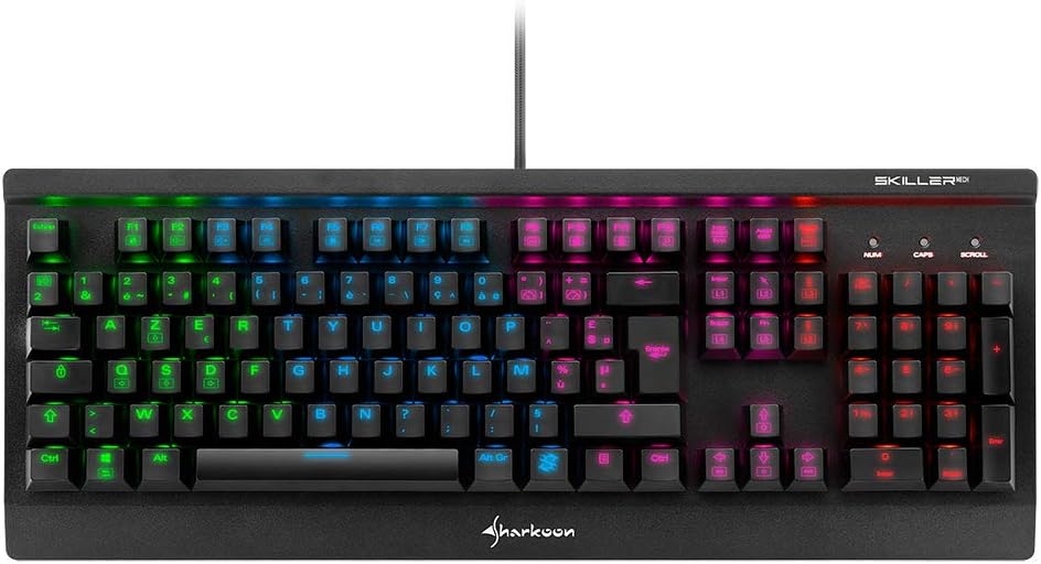 Sharkoon Skiller MECH SGK3 Mechanical Keyboard French Software sharkoon-skiller-mech-sgk3-mechanical-keyboard-french-software