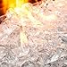 Celestial Fire Glass - Crushed, Clear (1/2